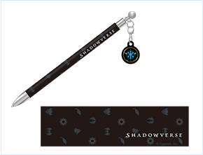 チャーム付きモノグラムボールペン